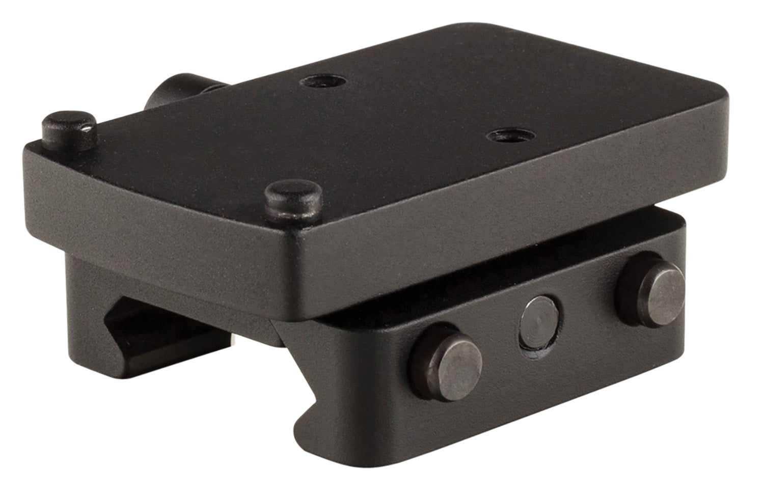 Trijicon AC32077 RMR/SRO Q-LOC Low Weaver Mount, Black Anodized Aluminum