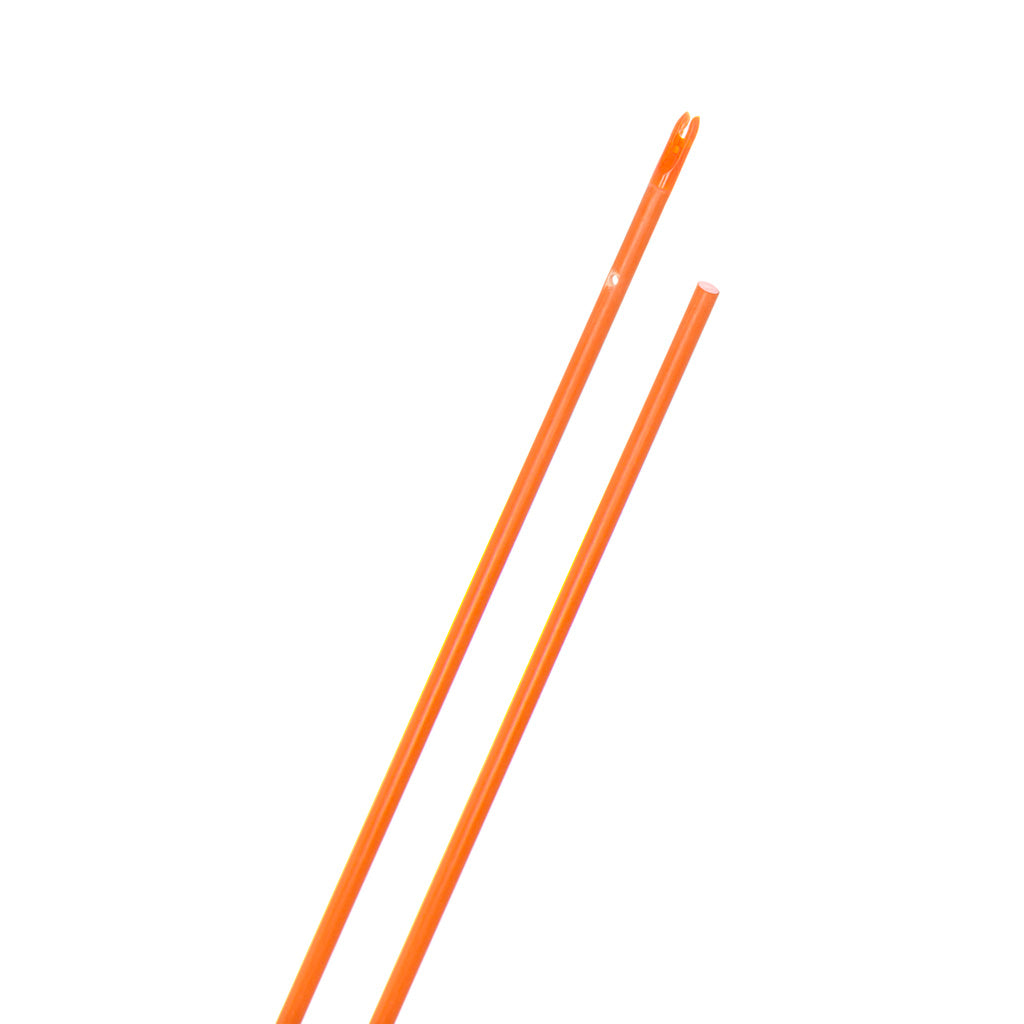 Fin Finder Raider Bowfishing Fiberglass Arrow Shaft Orange with Nock