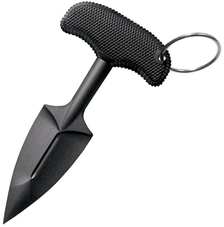 Cold Steel 92FPB FGX Nightshade Push Blade II 2.25" Fixed Plain Black Griv-Ex Blade with Black Kray-Ex Handle