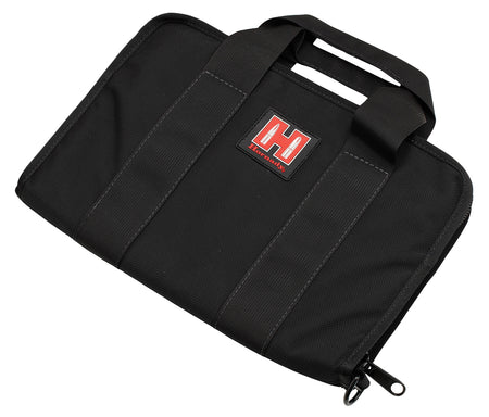 Hornady 99117 Black/Red Cordura Soft Pistol Case 1 Handgun Capacity