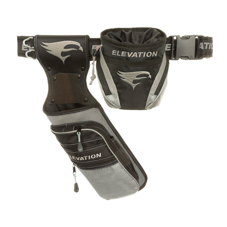 Elevation Nerve Field Quiver Set Silver RH with Belt and Release Pouch