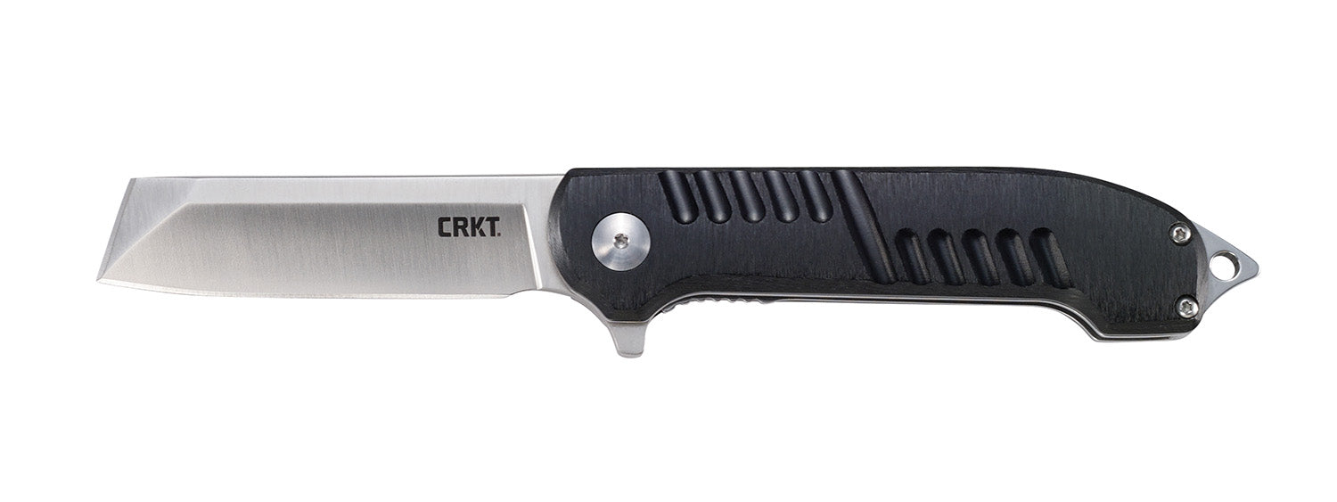 CRKT 4031 Razel GT 3.02" Folding Chisel Blade Knife Satin 8Cr13MoV Aluminum Handle