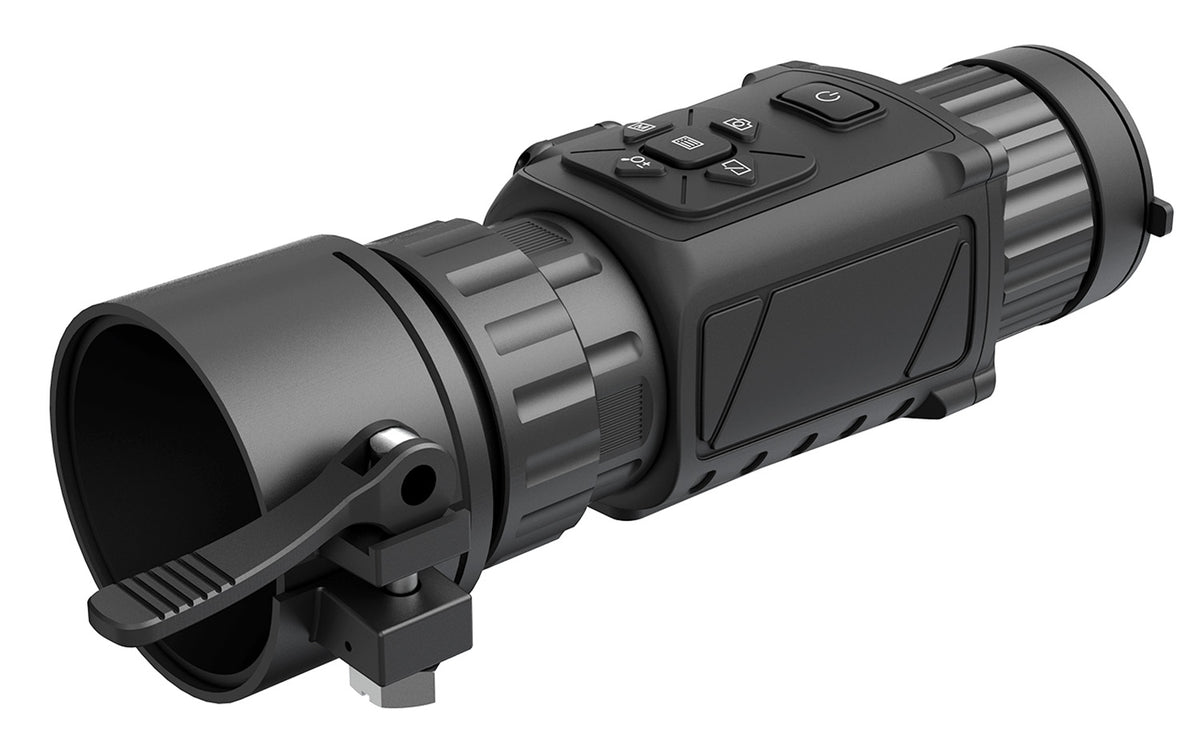 AGM 3092456005TC31 Rattler TC35-384 Thermal Monocular Clip-On 1x 35mm 384x288 Resolution Black Anodized