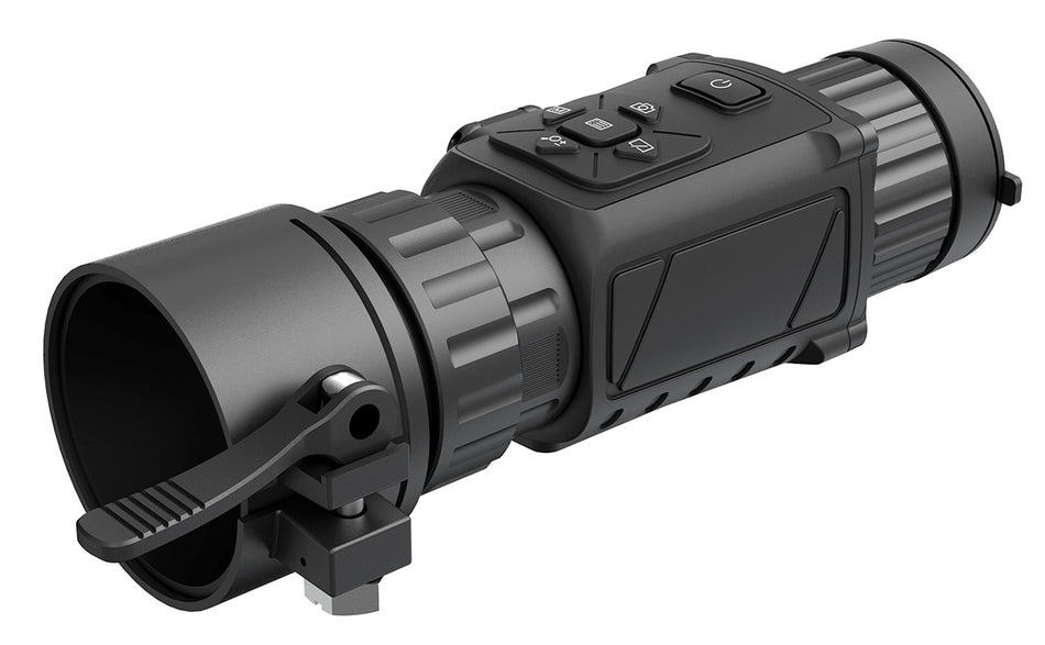 AGM 3092456005TC31 Rattler TC35-384 Thermal Monocular Clip-On 1x 35mm 384x288 Resolution Black Anodized