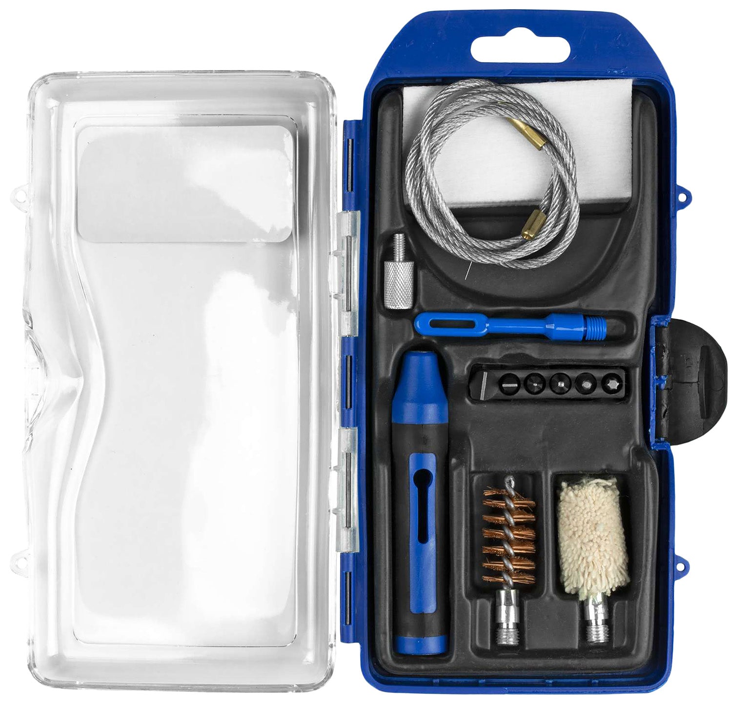 DAC GunMaster Shotgun Cleaning Kit 20 Gauge 14 Pieces Blue/Black