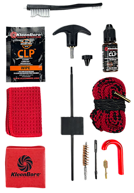 KleenBore KDS-556 Dual Kleen Cleaning Kit .223/5.56mm Rifle Steel Rod & Pull-Through