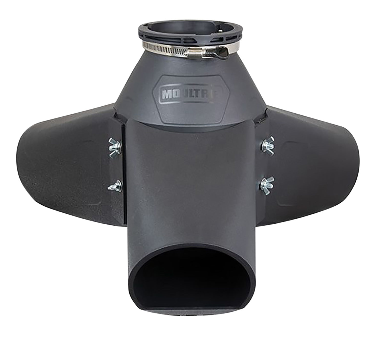 Moultrie MFG13338 Twist-On Gravity Feeder Kit, Adjustable Flow for Corn or Protein, Black