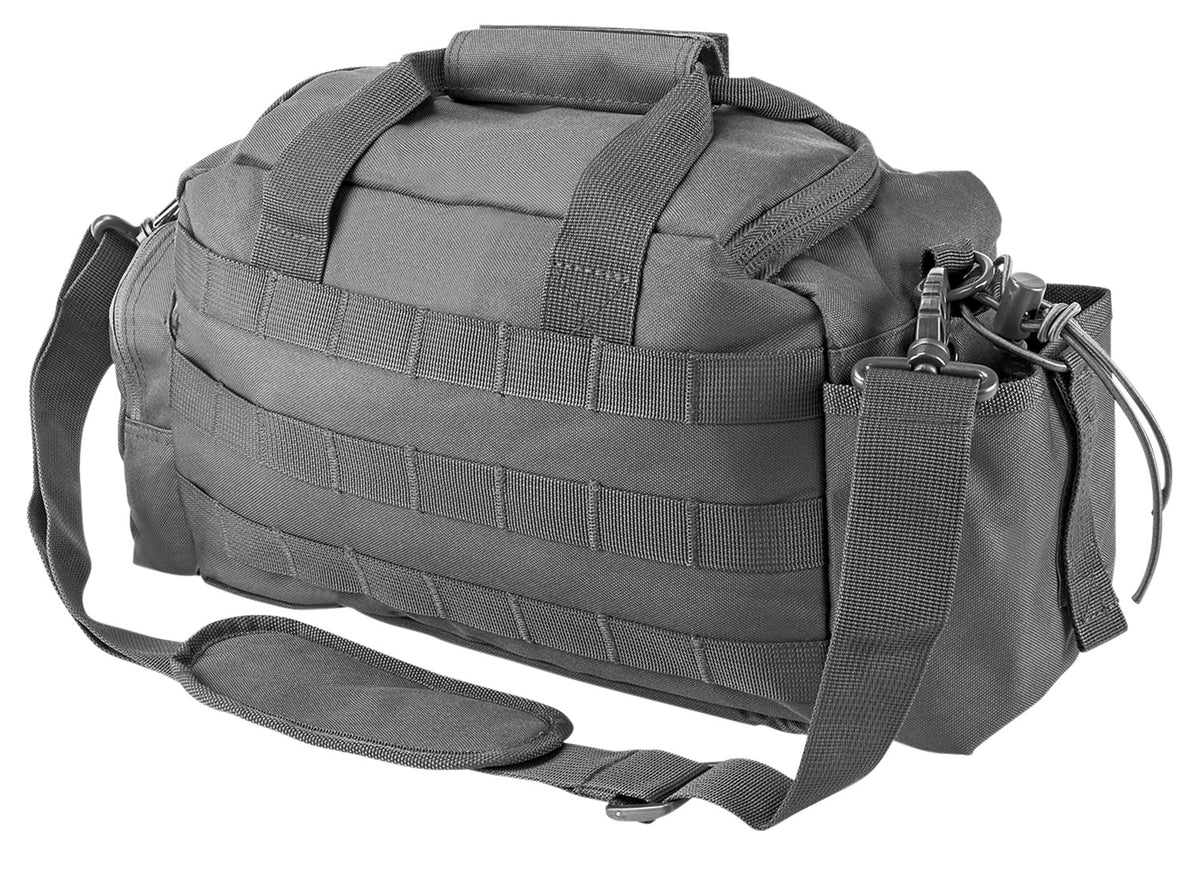 NcStar VISM Range Bag Urban Gray Small Size PALs Webbing Adjustable Shoulder Strap
