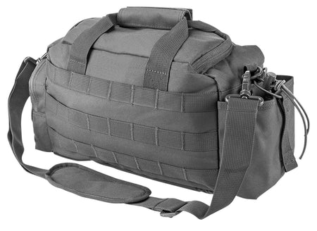 NcStar VISM Range Bag Urban Gray Small Size PALs Webbing Adjustable Shoulder Strap