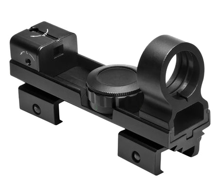 NcStar DAB Red Green Illuminated Reflex Optic Black Anodized 1x 25mm Convertible Mount