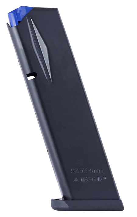 CZ-USA 11132 CZ 75 Full Size 9mm Luger 10rd Blued Steel Handgun Magazine