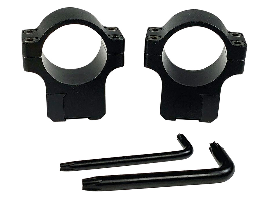 CZ-USA 40086 CZ 457/455 1" Medium Aluminum Scope Rings Black