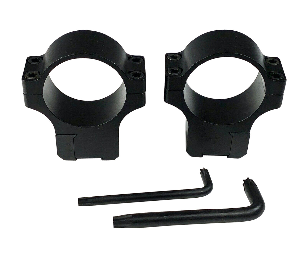 CZ-USA 40087 CZ 457/455 30mm Medium Aluminum Scope Rings Black