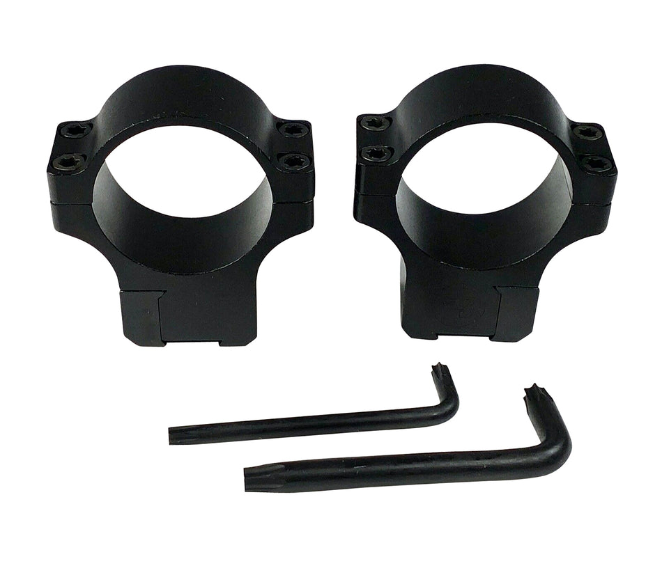 CZ-USA 40087 CZ 457/455 30mm Medium Aluminum Scope Rings Black