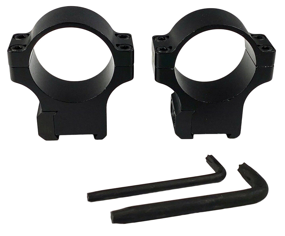 CZ-USA 40089 CZ 527 30mm Medium Aluminum Scope Rings Black