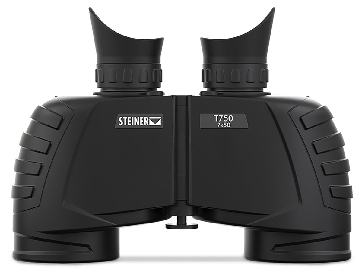 Steiner 2052 T750 Tactical Binocular 7x50mm, Sports-Auto Focus, Porro Prism, Black Makrolon/Rubber Armor