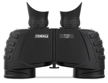 Steiner 2052 T750 Tactical Binocular 7x50mm, Sports-Auto Focus, Porro Prism, Black Makrolon/Rubber Armor