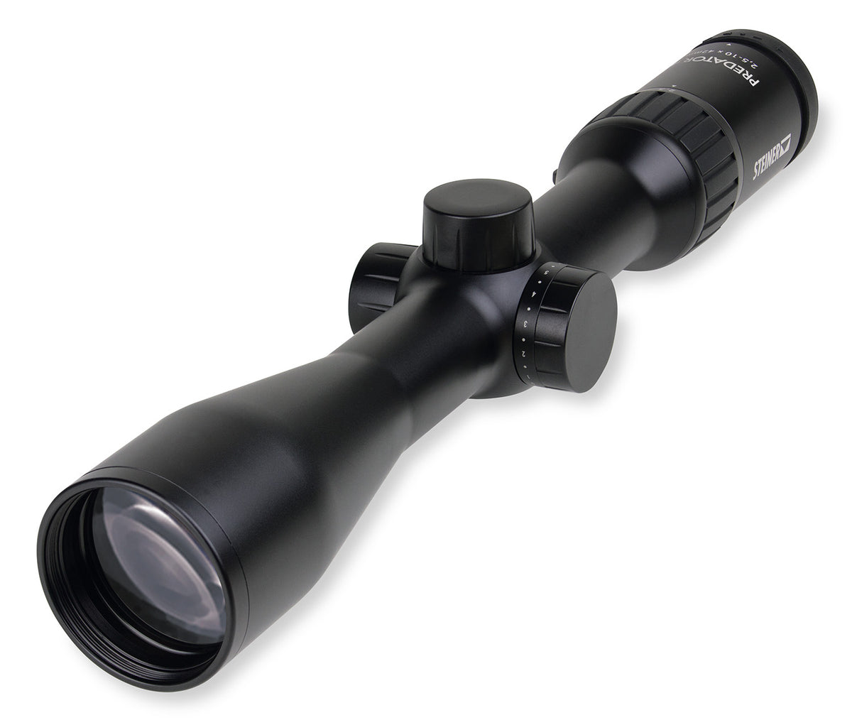 Steiner 8770 Predator 4 2.5-10x42mm Illuminated E3 Reticle 30mm Tube Black Riflescope