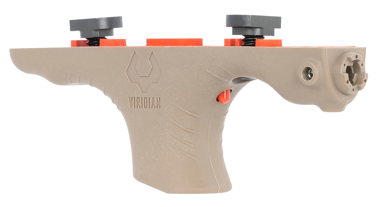 Viridian 9120038 HS1 Flat Dark Earth Red Laser Hand Stop M-Lok Mount for AR-Style Firearms