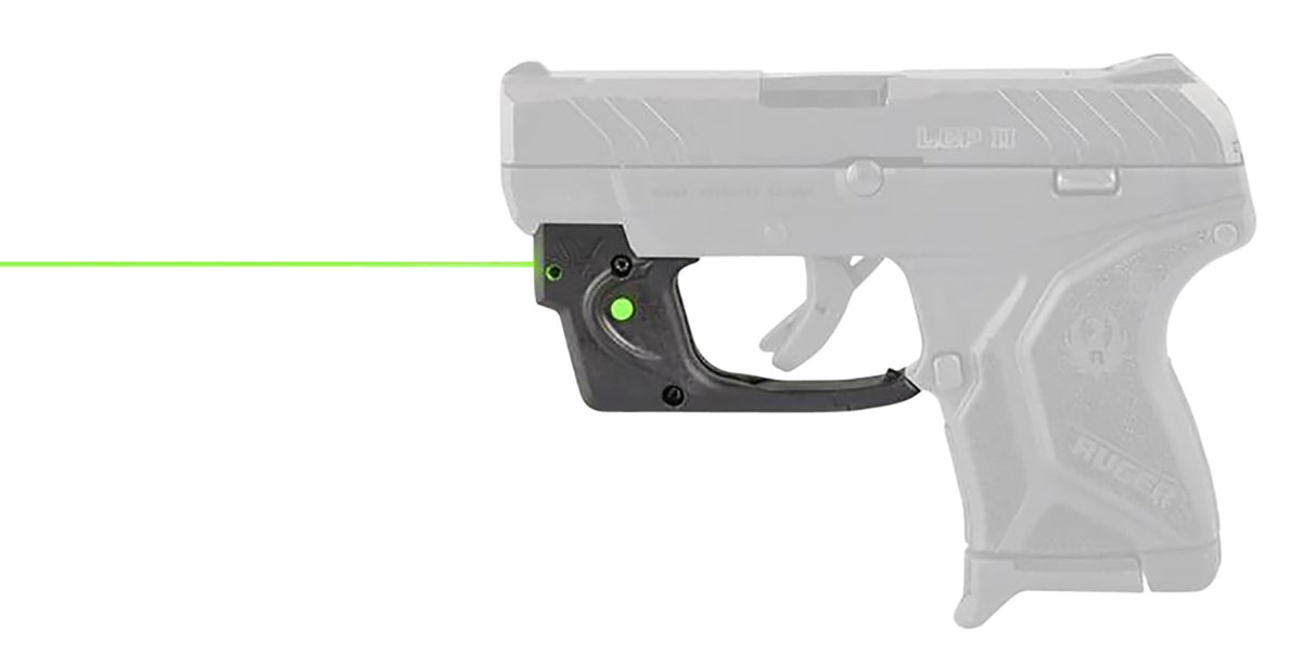 Viridian 9120022 Green Laser Sight E-Series for Ruger LCP II Trigger Guard Mounted Black