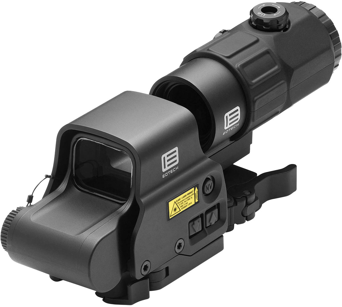 Eotech HHS V 1x 5x EXPS and G45 Magnifier Combo Matte Black 4 MOA Dot Ring Reticle
