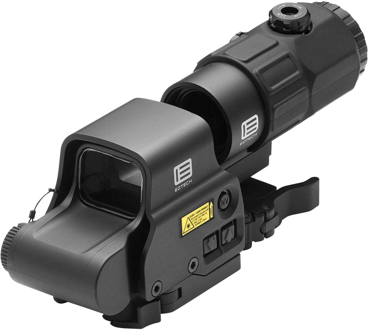 Eotech HHS V 1x 5x EXPS and G45 Magnifier Combo Matte Black 4 MOA Dot Ring Reticle