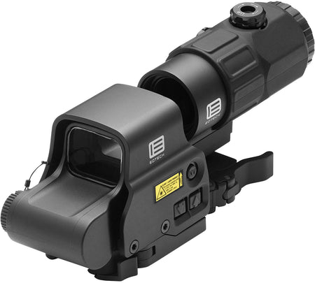 Eotech HHS V 1x 5x EXPS and G45 Magnifier Combo Matte Black 4 MOA Dot Ring Reticle
