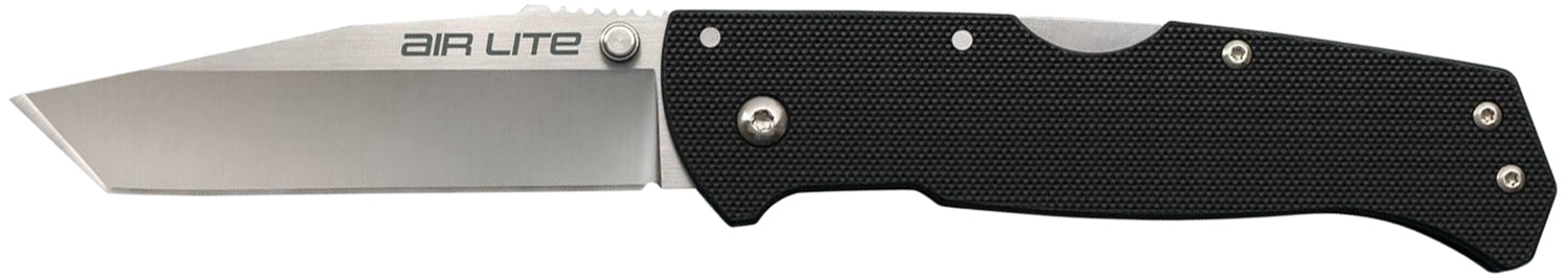 Cold Steel Air Lite Ultra Slim Folder 3.50" Tanto Blade AUS-10A SS Black G10 Handle