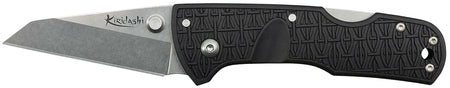 Cold Steel Kiridashi Folder 2.50" Plain Sheepsfoot Blade Griv-Ex Handle Tri-Ad Lock
