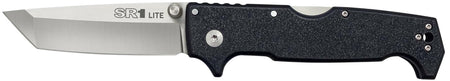 Cold Steel SR1 Lite 4 Inch Tanto Blade Folding Knife 8Cr14MoV SS Black Griv-Ex Handle