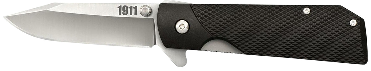 Cold Steel 1911 3 Inch Folding Pocket Knife 4034 Stainless Blade Griv-Ex Handle Integral Flipper