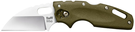 Cold Steel Tuff Lite 2.50" Folding Pocket Knife AUS-8A Stainless Clip Point Blade OD Green Handle