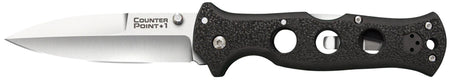 Cold Steel Counter Point I 4 Inch Folding Pocket Knife AUS-10A Satin Spear Point Blade Griv-Ex Handle