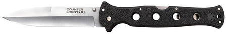 Cold Steel Counter Point XL 6 Inch Folding Pocket Knife AUS-10A Satin Spear Point Blade Griv-Ex Handle
