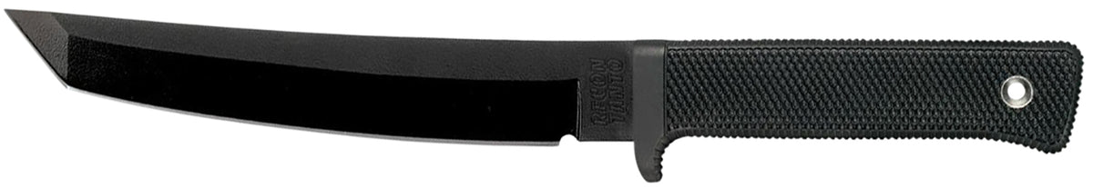 Cold Steel CS49LRT Recon Tanto 7" Fixed Blade Tactical Knife SK-5 Carbon Steel Black Tuff-Ex Kray-Ex Handle