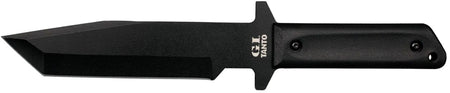 Cold Steel CS80PGTK G.I. Tanto 7" Fixed Plain 1055 Carbon Steel Blade Black Rust Resistant Finish Polypropylene Handle
