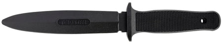 Cold Steel CS92R10D Peace Keeper I 7" Fixed Blade Rubber Training Knife Plain Black Santoprene