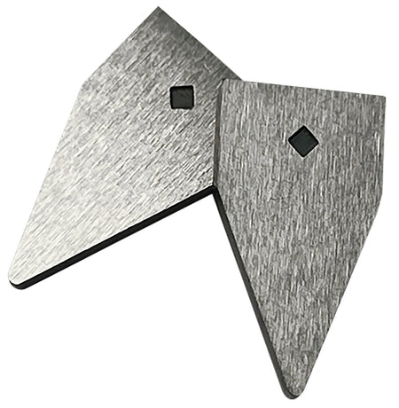 AccuSharp 003 Tungsten Carbide Replacement Blades for Knife Sharpeners Gray 2-Blade Pack