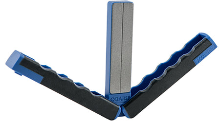 AccuSharp 051C Double-Sided Folding Diamond Paddle Sharpener Coarse 320 Fine 600 Grit Black/Blue