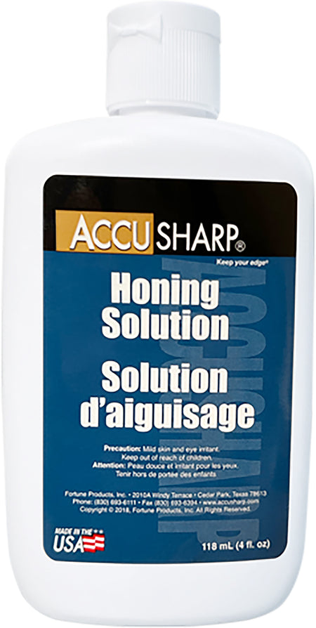 AccuSharp 068C Whetstone Honing Solution Anti-Clog 4 oz Bottle