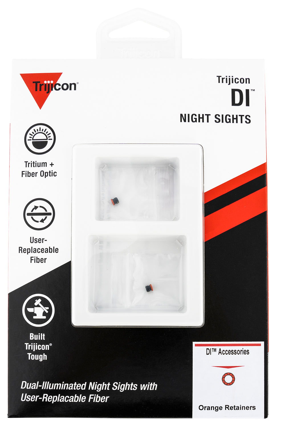 Trijicon AC50013 DI Sight Orange Ring Retainer Replacement Pack Includes T10 L-Key