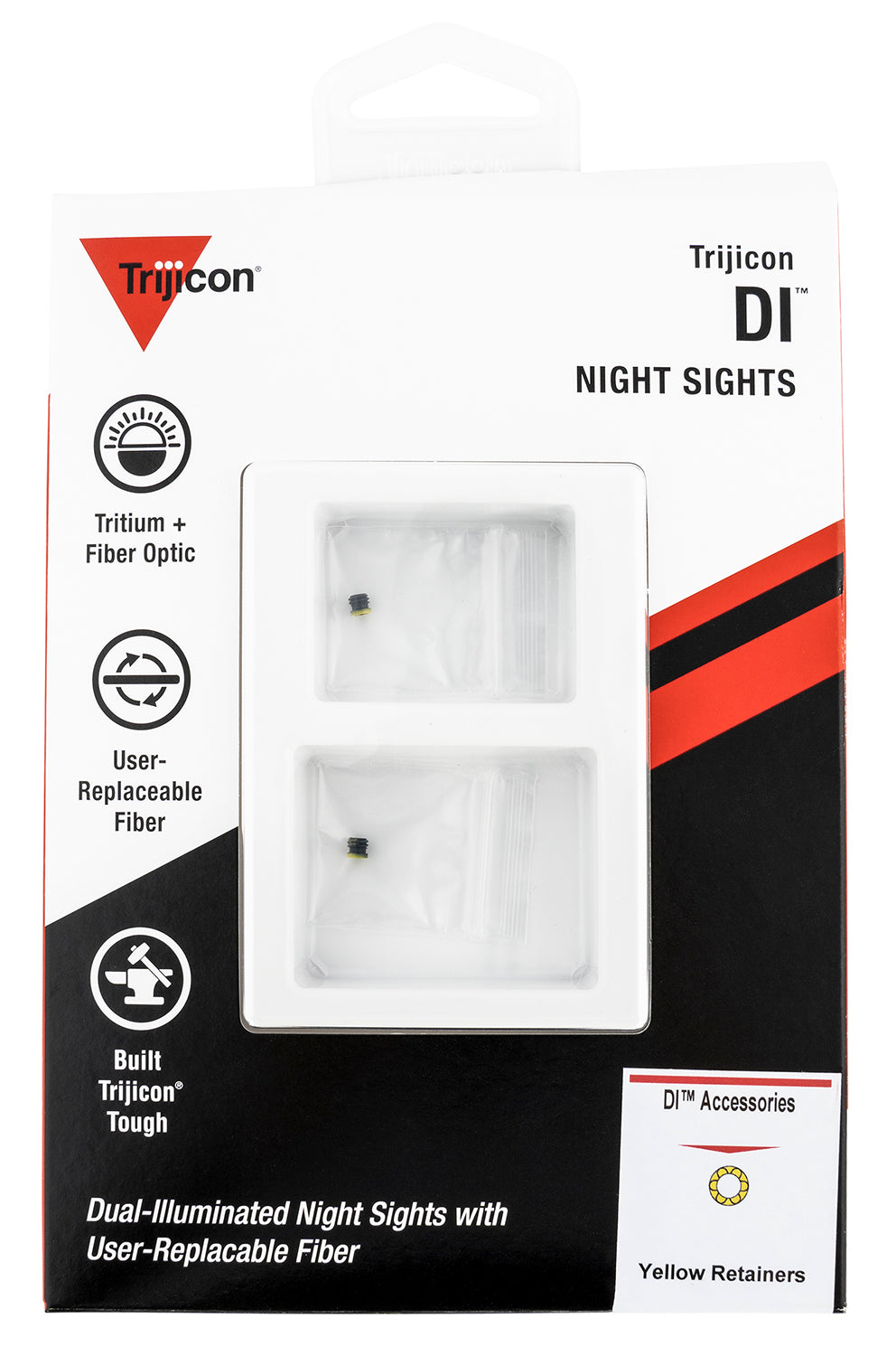 Trijicon AC50014 DI Sight Yellow Ring Retainer Replacement Pack Includes T10 L-Key