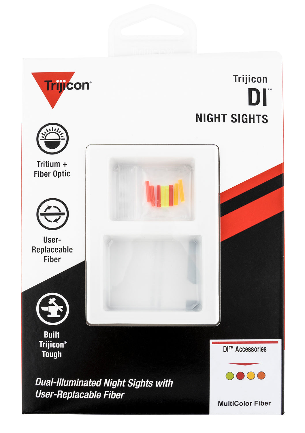 Trijicon AC50016 DI Dual-Illumination Fiber Sight Set