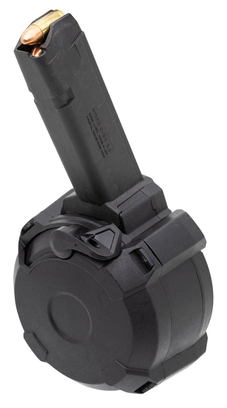 Magpul MAG1033BLK PMAG GL9 50-Round 9mm Luger Glock-Compatible Drum Magazine Black Polymer