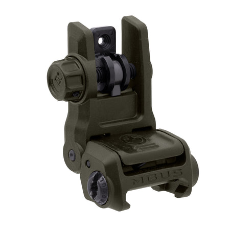 Magpul MAG1167-ODG MBUS 3 Folding Rear Iron Sight Olive Drab Green AR-15/M16/SR-25