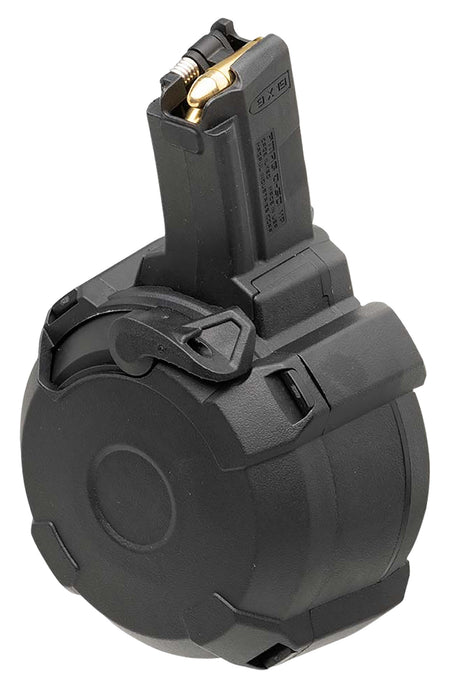 Magpul MAG1181BLK PMAG D-50 MP 50-Round 9mm Drum Magazine Compatible w/ HK MP5/94 Black Polymer