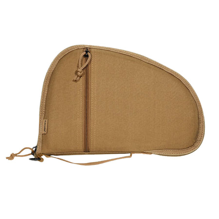 Allen 3614 Torrey Pistol Case Coyote Tan Polyester Muzzle Pocket and Lockable Zipper 11.50" x 7.75"