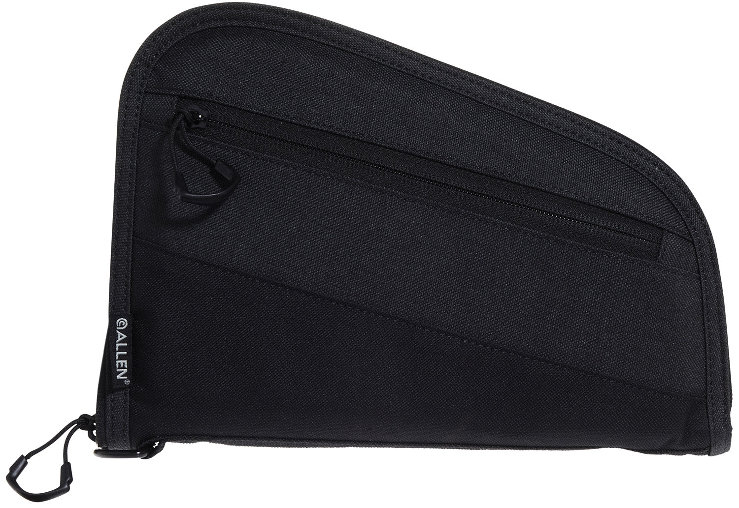 Allen 7749 Auto-Fit 2.0 Soft Handgun Case with Thick Foam Padding and Lockable D-Ring for Compact Semi-Autos 9"