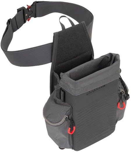 Allen 8317 Competitor All-In-One Gray EVA Trap and Skeet Shell Bag with Drawstring Hull Bag and D-Rings