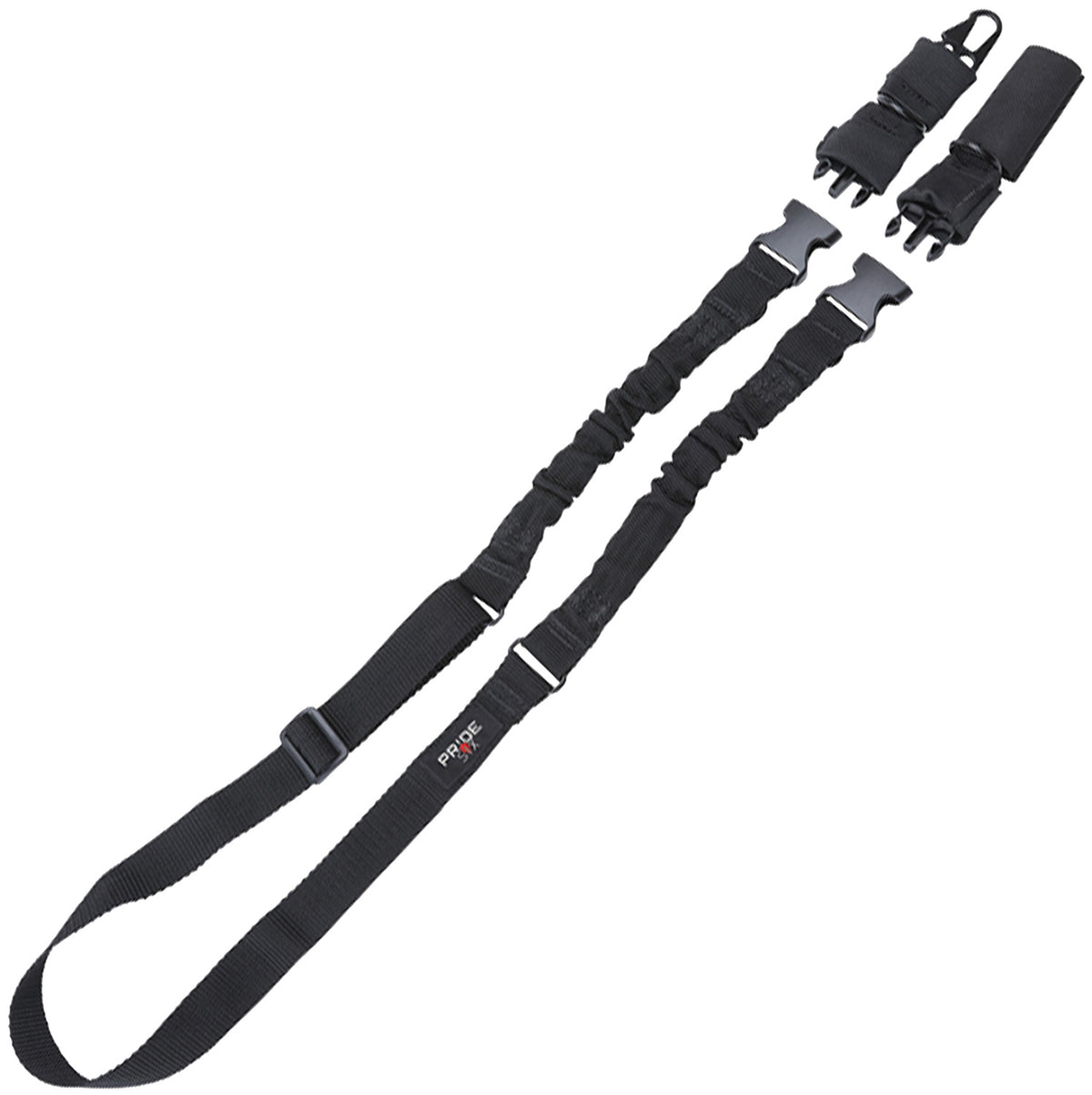 Tac Six 8911 Black Single and Double Point Convertible Sling 50" OAL MSR